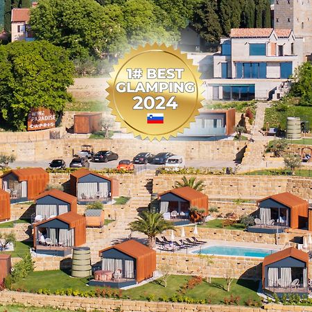 Wine Paradise - Glamping Resort Marezige Exterior foto