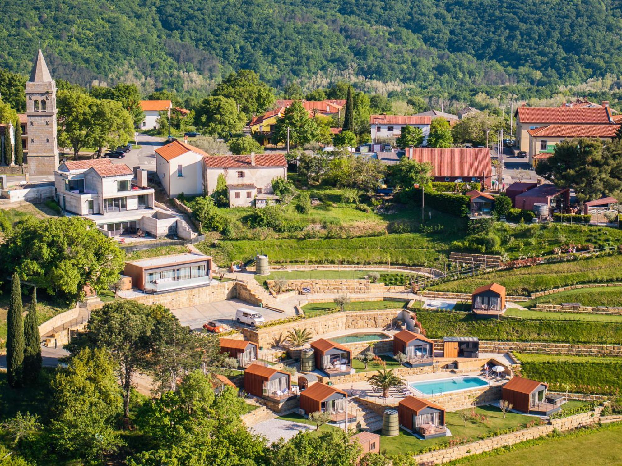 Wine Paradise - Glamping Resort Marezige Exterior foto