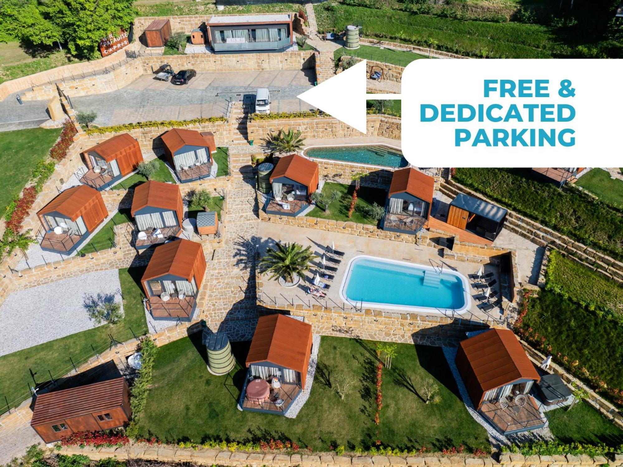 Wine Paradise - Glamping Resort Marezige Exterior foto