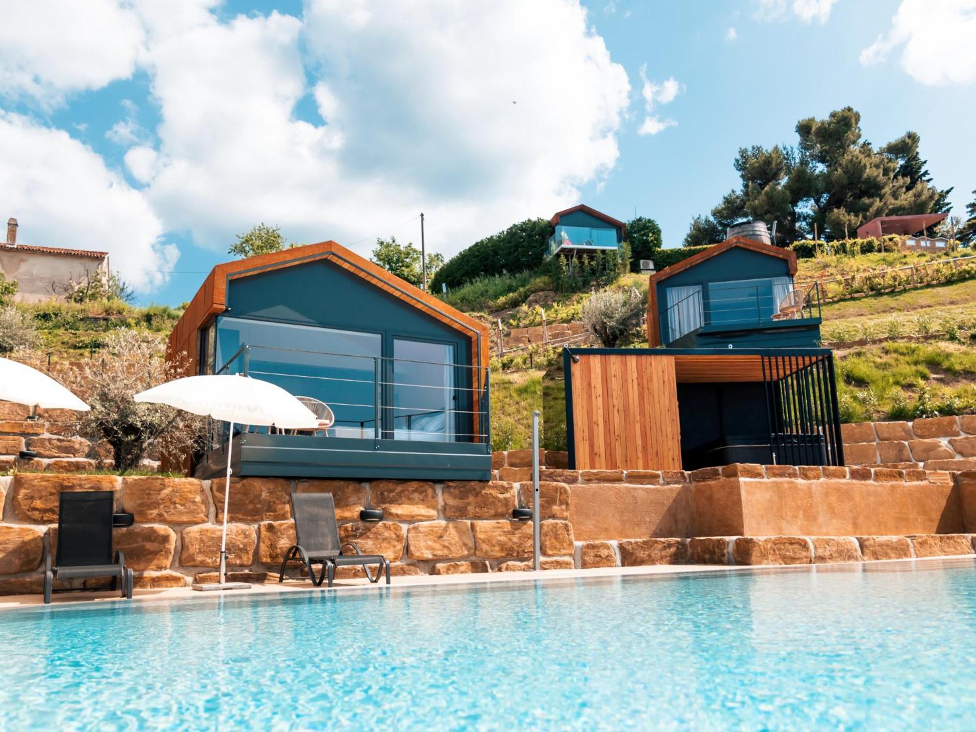 Wine Paradise - Glamping Resort Marezige Exterior foto