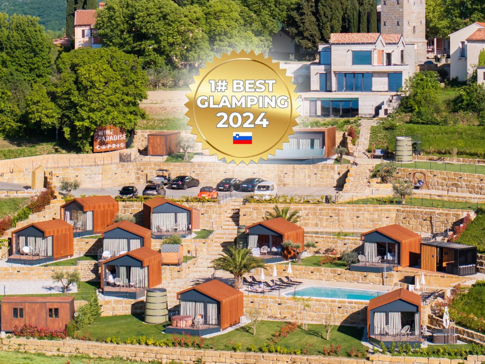Wine Paradise - Glamping Resort Marezige Exterior foto